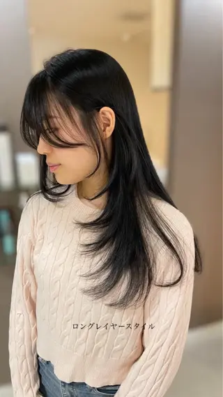 ロング KAI RIKAのヘアスタイル