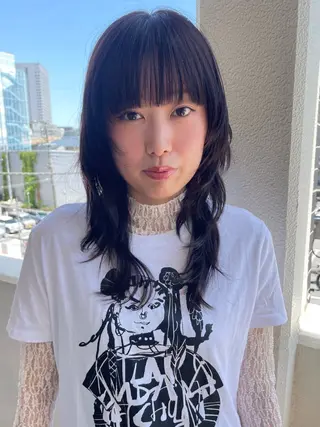 ロング カラー 🎀レイヤー/パーマ カラー/ai🎀のヘアスタイル