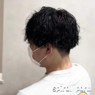 パーマ メンズ 瀬野凌介/メンズ カット/パーマのヘアスタイル