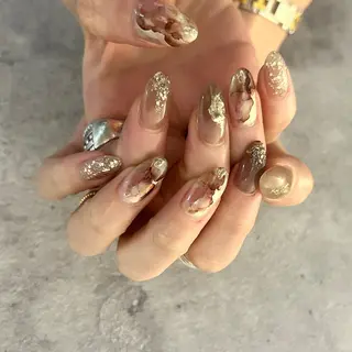 ネイル Ray. /綺麗目ニュアンスのネイルデザイン