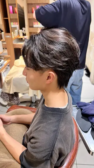 パーマ メンズ 新宿/メンズパーマ/ メンズ特化/和田瑞生のヘアスタイル