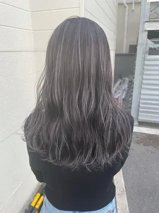 ロング 髪質改善×縮毛矯正 ×艶カラーNAOのヘアスタイル
