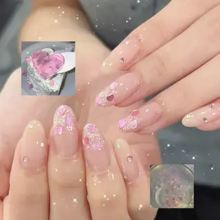ネイル 🪄mimi🎀 Midori🪽のネイルデザイン