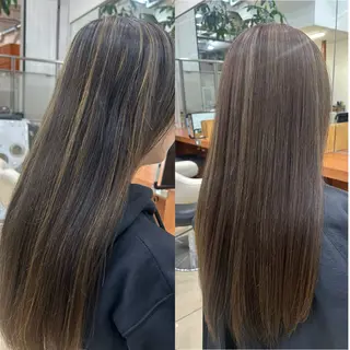 ロング カラー 🦋💜金澤 愛奈💜🦋のヘアスタイル