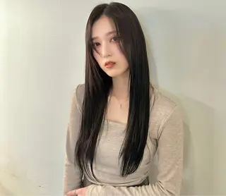 セミロング カラー Kazusa/艶髪 /ハイトーン🌈のヘアスタイル