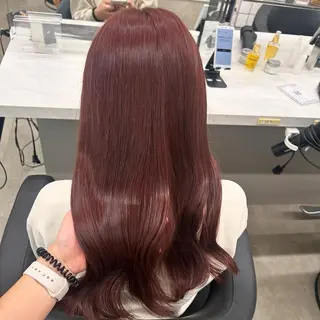 カラー 透明感ベージュ🤎 ナチュラルレイヤーのヘアスタイル
