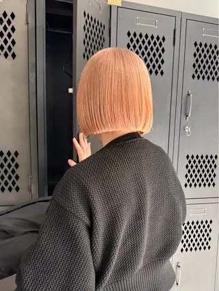 ショート カラー 色落ち綺麗透明感カラ /ボブ/ナカツヒカルのヘアスタイル