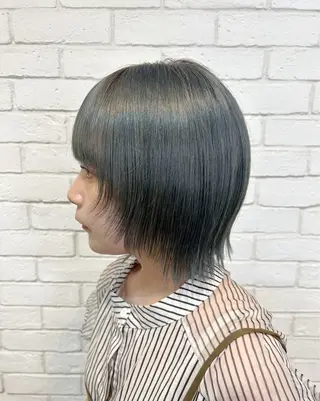 ミディアム カラーアンドケアリタ kitamuuuのヘアスタイル