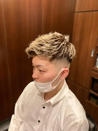 ショート ガンバレ原田 航海のヘアスタイル