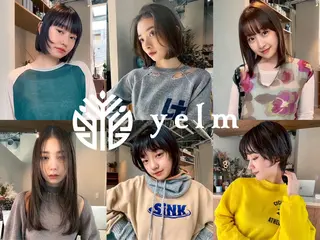 ミディアム カラー パーマ yelm (official)のヘアスタイル