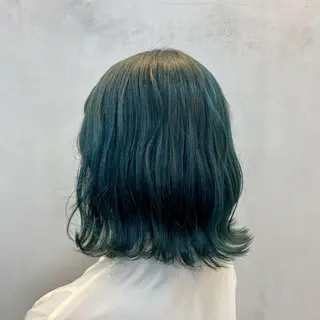 ミディアム 🫧艶髪/ブリーチ 🐳honami🫧のヘアスタイル