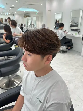 ショート カラー メンズ 🐺韓国風メンズ特化 あさひ🐺のヘアスタイル