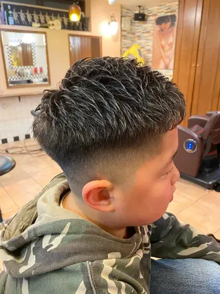 パーマ メンズ 髪質改善✨メンズ は米倉にお任せ✂️のヘアスタイル