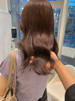 セミロング ウルフカット ハッシュカット/七海のヘアスタイル