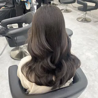 セミロング カラー パーマ ヘアアレンジ メンズ キッズ 💖横浜ブリーチなし 💖MIHOのヘアスタイル