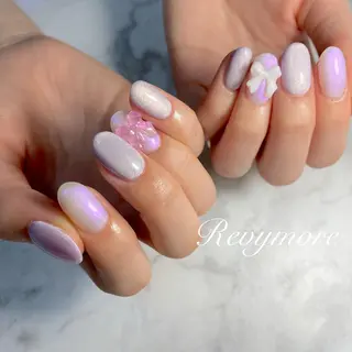 ミディアム ネイル nail salon Revymoreのネイルデザイン