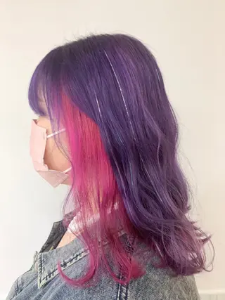 ミディアム ☺︎ RIHOのヘアスタイル
