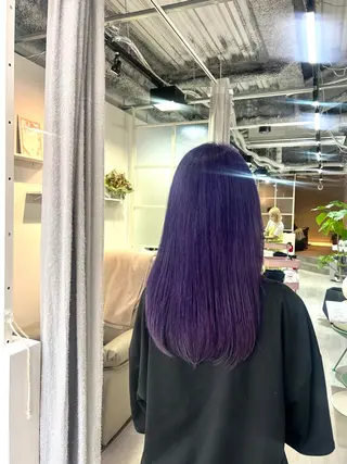 セミロング カラー 🍿川越torie MIREI🍿のヘアスタイル