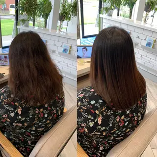 セミロング パーマ stylist N0Nのヘアスタイル