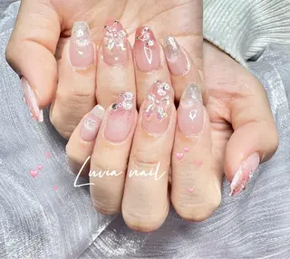 ネイル 🎀Luvia ワンホンネイル💫のネイルデザイン
