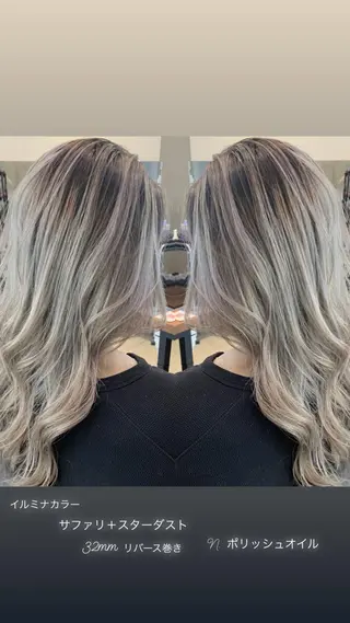 セミロング カラー ✨縮毛矯正/髪質改善 錦糸町/松坂拓馬のヘアスタイル