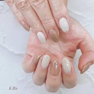 ネイル K. Rie minion 北浦和のネイルデザイン