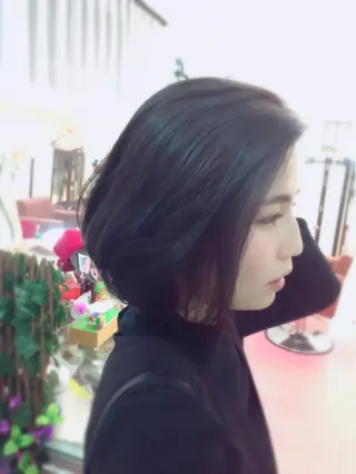 ミディアム パーマ ティアラbyギャロ ティアラbyギャロのヘアスタイル