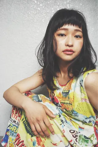 ロング 花井 啓好のヘアスタイル