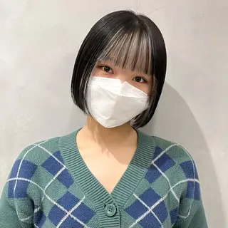 ショート カラー 🩵ブリーチカラー 🐈MIORI🩵のヘアスタイル