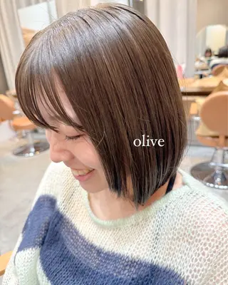 ショート カラー 🫧艶カラー/ダブル カラー♡/桜🌸のヘアスタイル