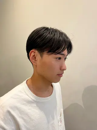 メンズ マアヤ/ハイトーン /ハイレイヤーのヘアスタイル