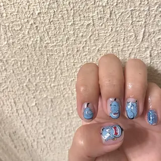 ネイル パラあり！フィルイン 美フォルムのネイルデザイン