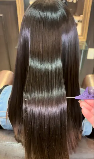 ロング 秋澤 楓のヘアスタイル