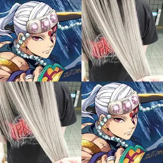 ロング カラー あらげ 🌈推しカラー🌈ᵕのヘアスタイル