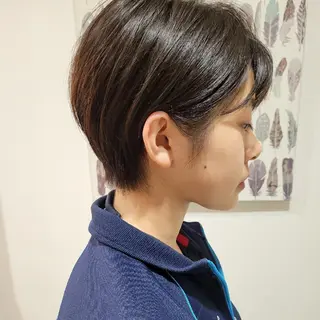 ショート 清水 沙織のヘアスタイル