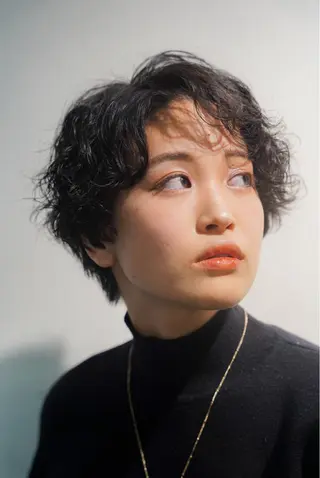 ショート パーマ 津田 祐岐のヘアスタイル