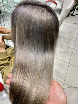 ロング Lumiere 鈴木翔平のヘアスタイル