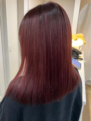 ミディアム カラー 美髪コンシェルジュ✨ kyousukeのヘアスタイル