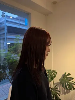 カラー 甲斐 文彩のヘアスタイル