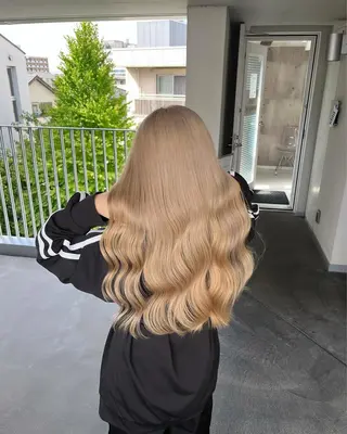 ロング カラー 【毎朝セット3分】 メンズパーマ　真人のヘアスタイル