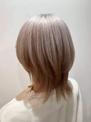 ショート カラー LadyBeetle 山本泰史のヘアスタイル