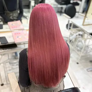 ロング カラー 色落ち綺麗🩰ハイ トーン🎀RINKAのヘアスタイル