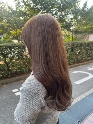 ロング 【YOKE】　西田 乃那のヘアスタイル