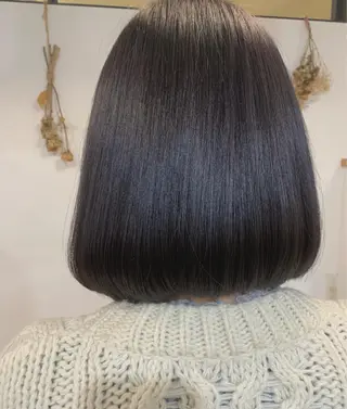 ミディアム カラー CARICIA 渡邉 祐南のヘアスタイル