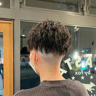 パーマ メンズ 松永 真弥のヘアスタイル
