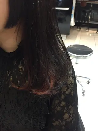 ロング カラー natsu fujinoのヘアスタイル