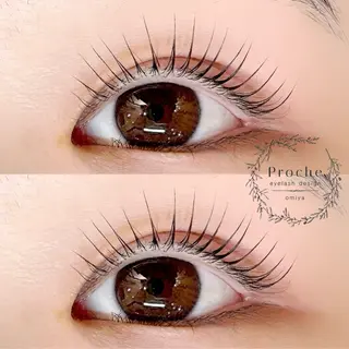 マツエク・マツパ Proche makikoのマツエク・マツパデザイン