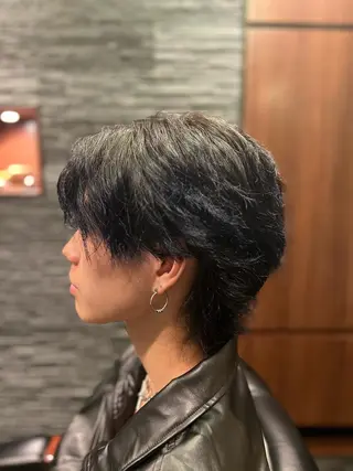 ミディアム メンズ専用 佐々木のヘアスタイル