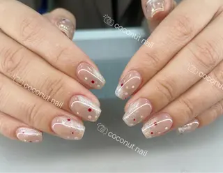ネイル 神田 ココナッツのネイルデザイン