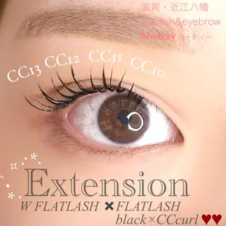 マツエク・マツパ Hearty 上田さやかのマツエク・マツパデザイン